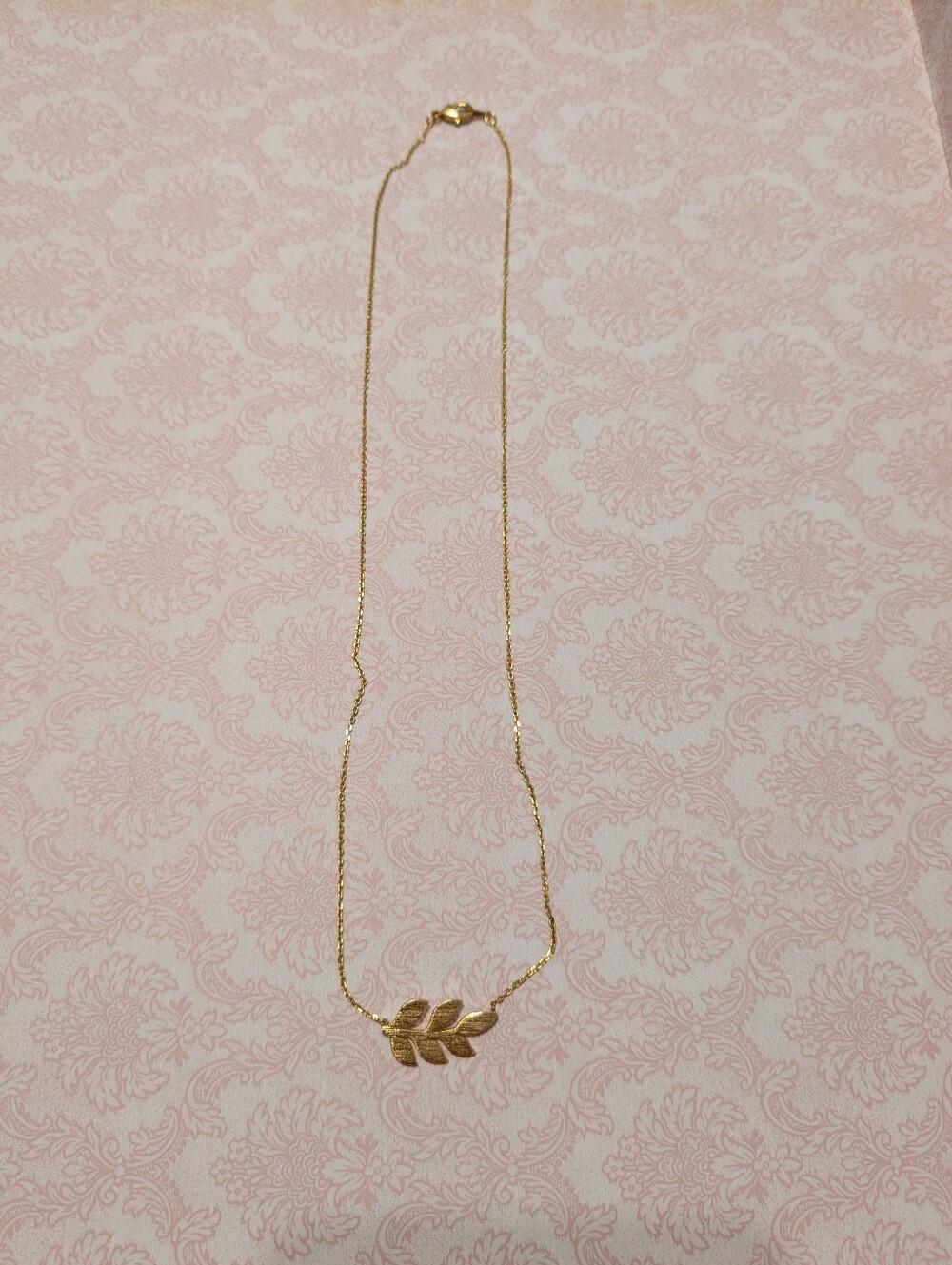 Gold Leaf Necklace